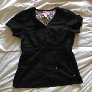 ☃️Christmas SALE☃️ Koi Scrub Top